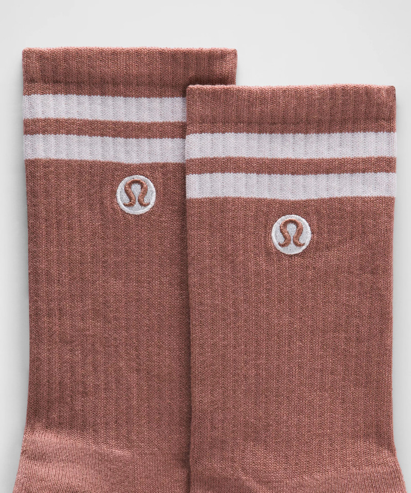 lululemon Unisex Daily Essential Crew Socks *Stripe outlook