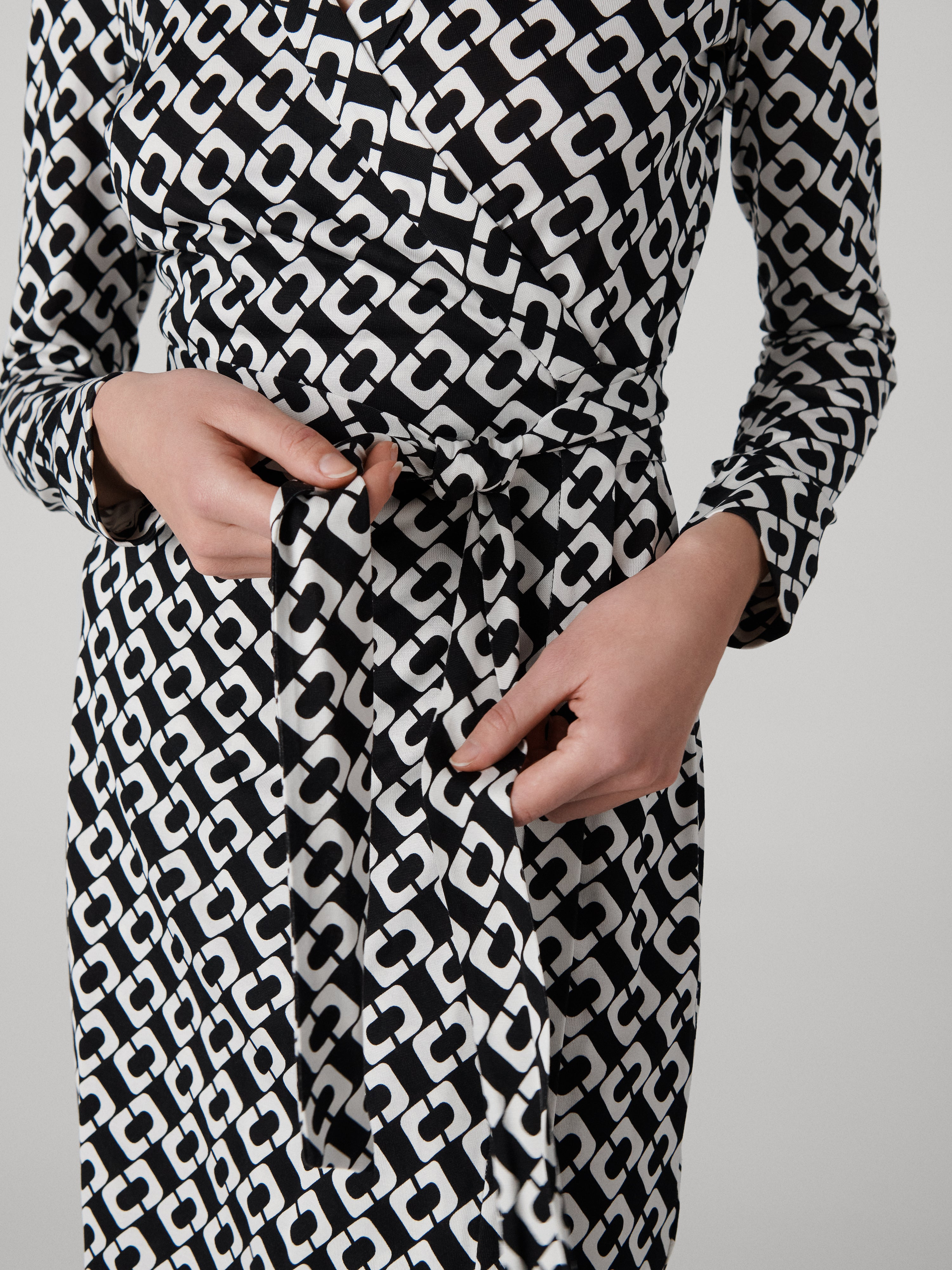 Jeanne Silk Jersey Wrap Dress - 3
