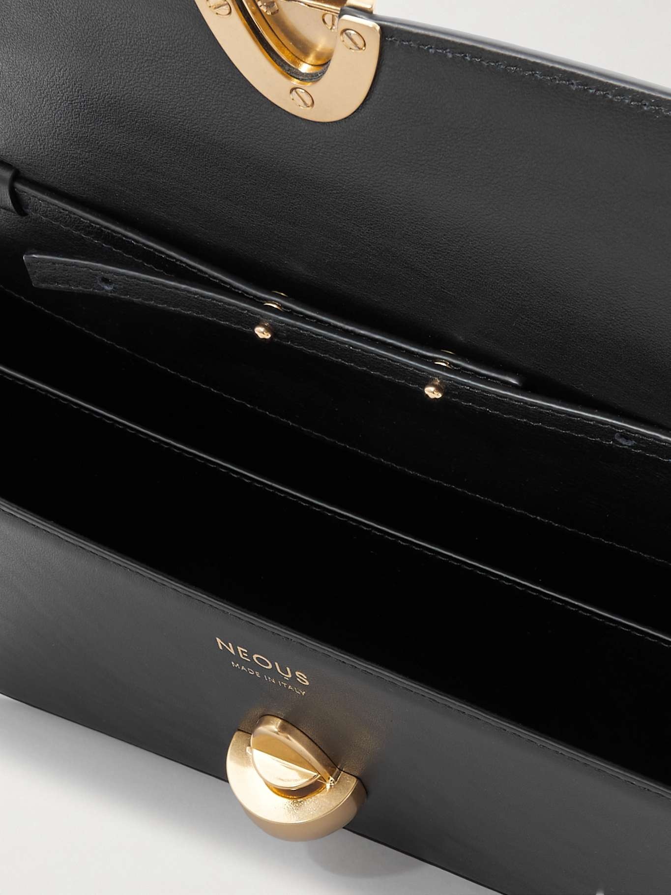 Phoenix Baguette leather shoulder bag Black - 5