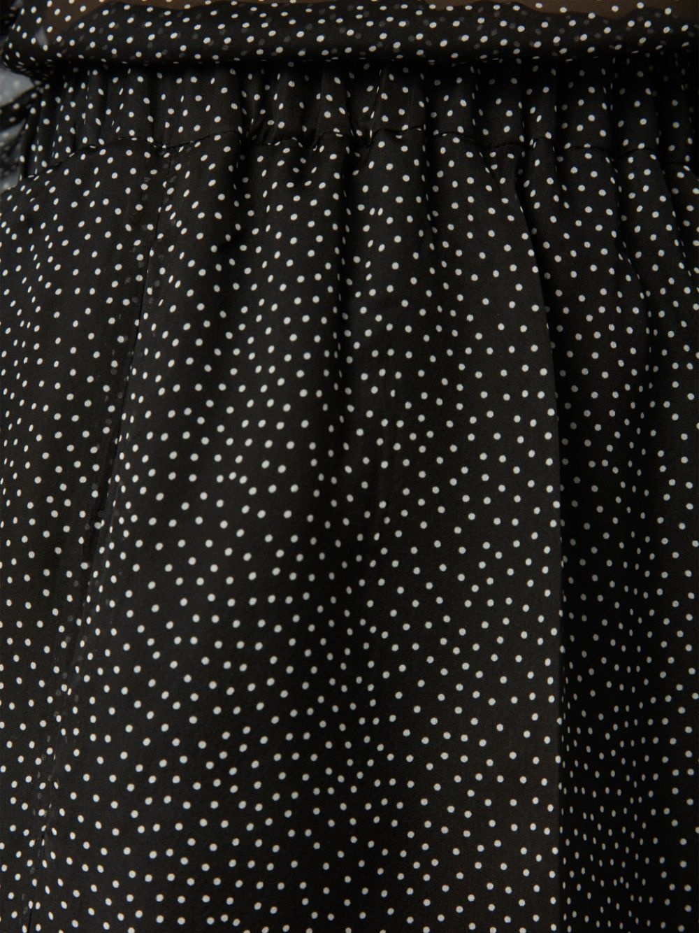 polka-dot muslin palazzo trousers - 5