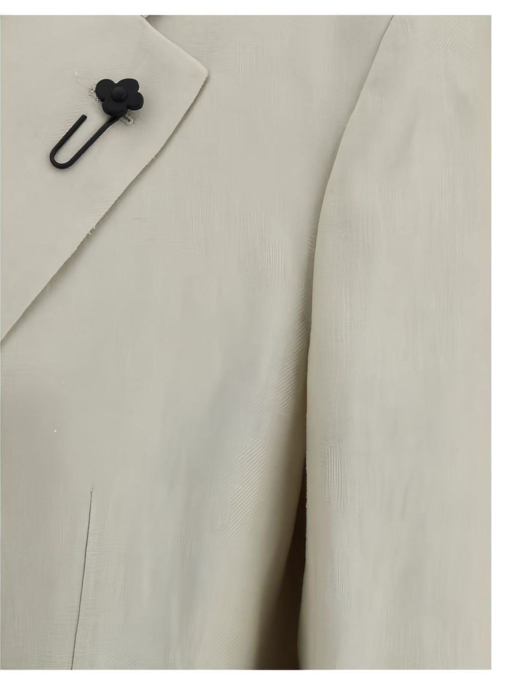 linen blazer - 3
