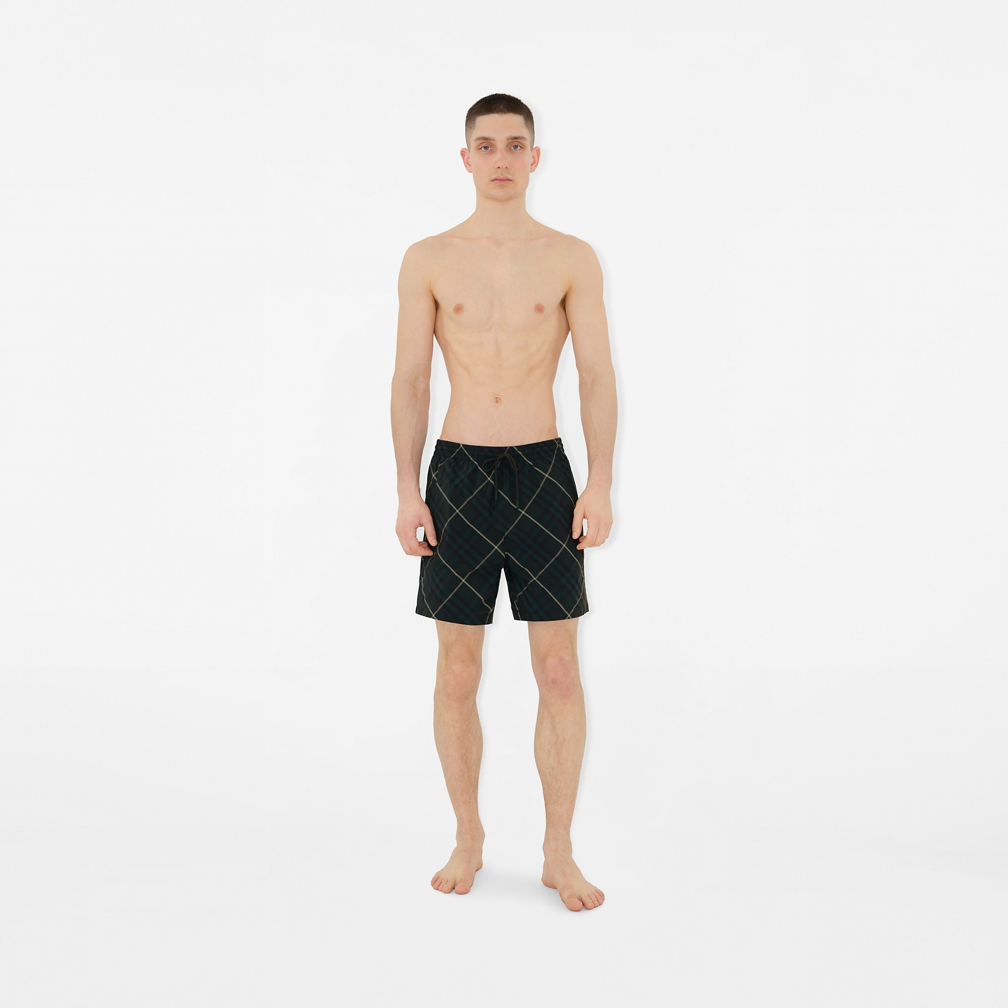 Check Swim Shorts - 2