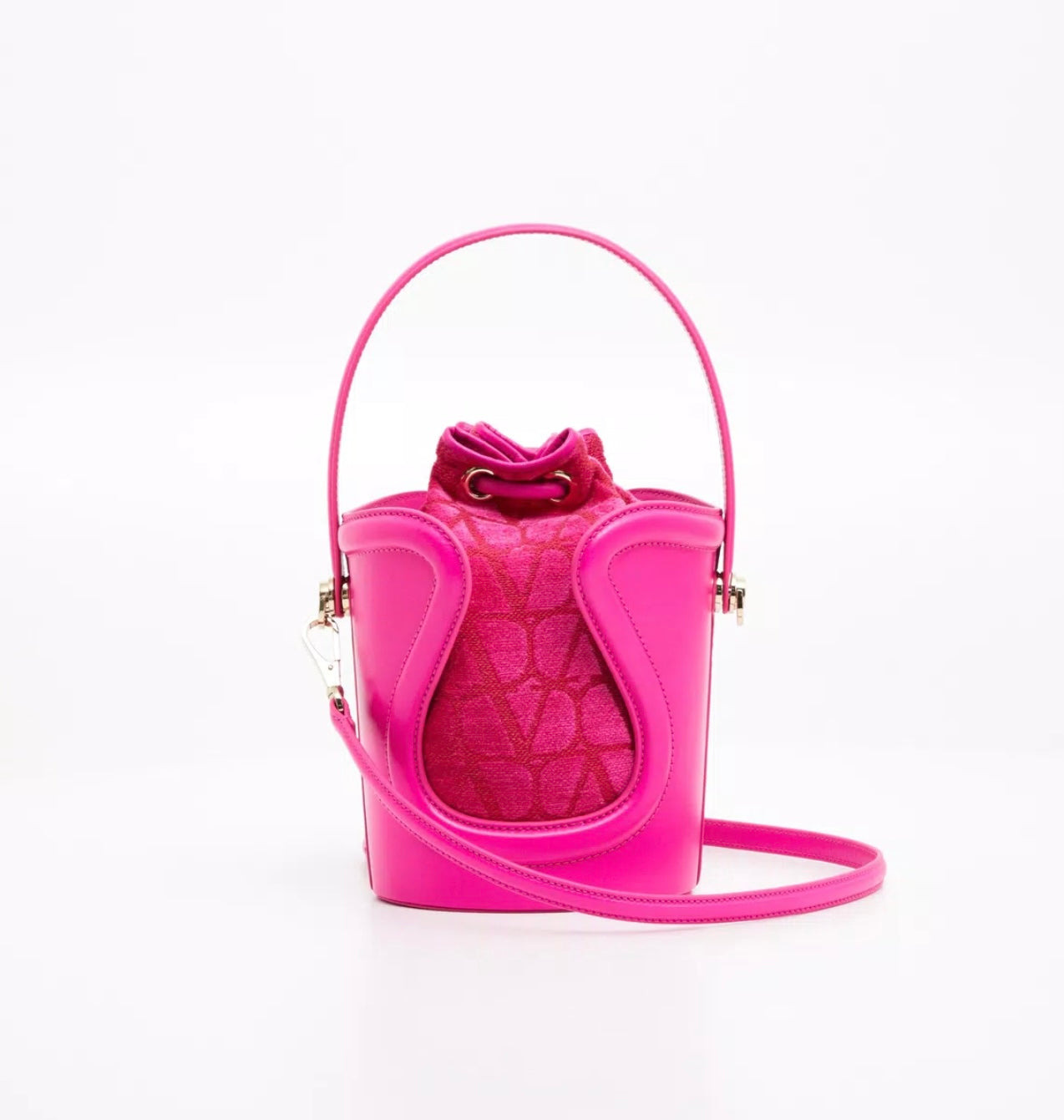 Valentino Garavani Le Cinquieme Toile Iconographe Bucket Bag - 2