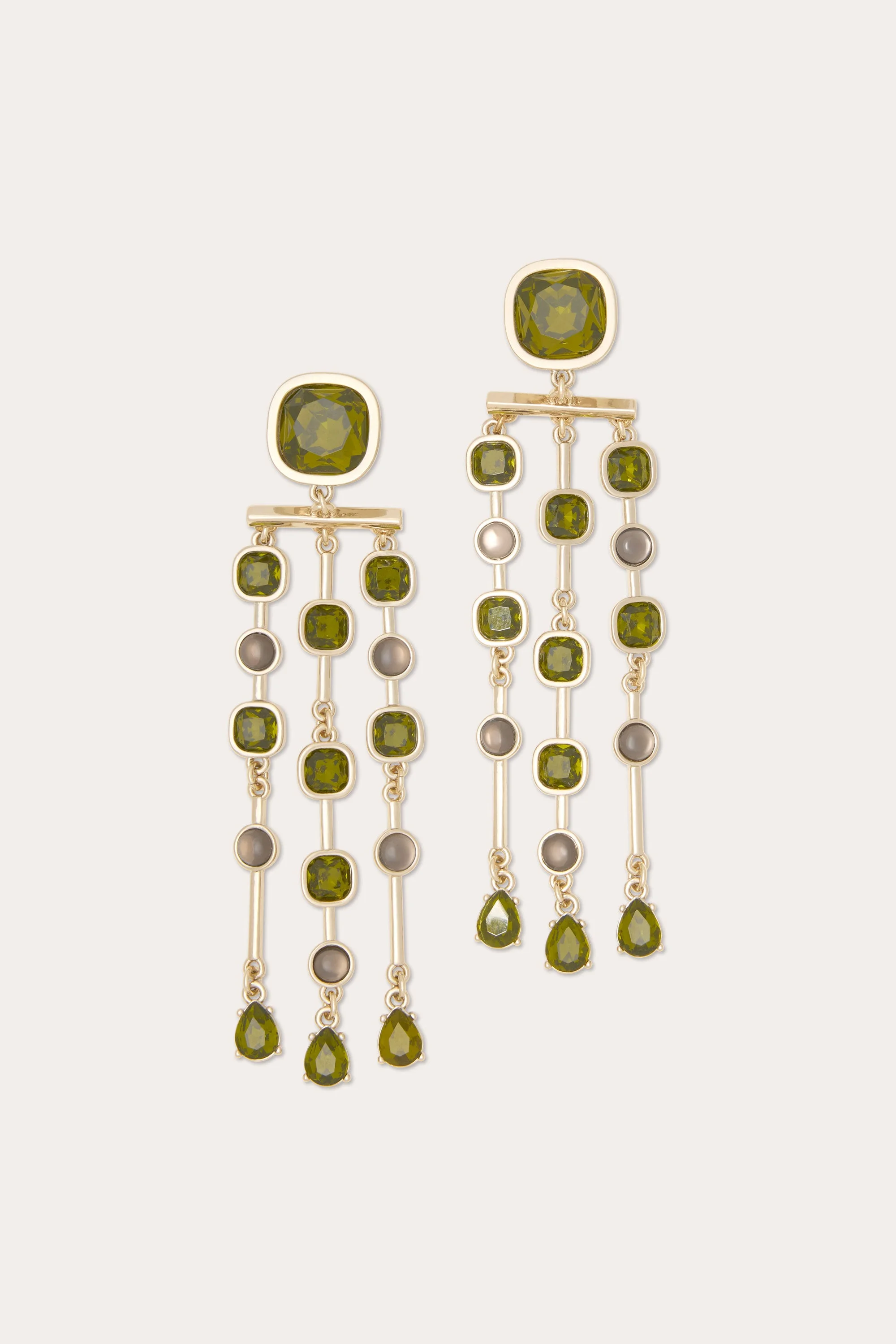 Siena Gemstone Drop Earrings - 1