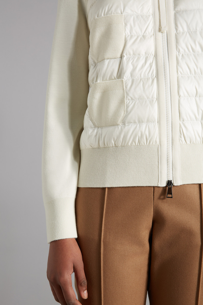 Padded Wool Cardigan 4
