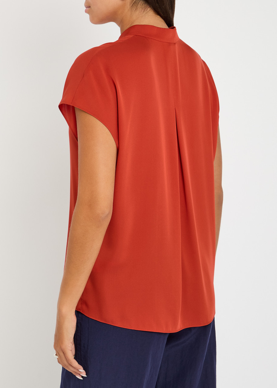 Vince Stretch-silk Blouse - 3