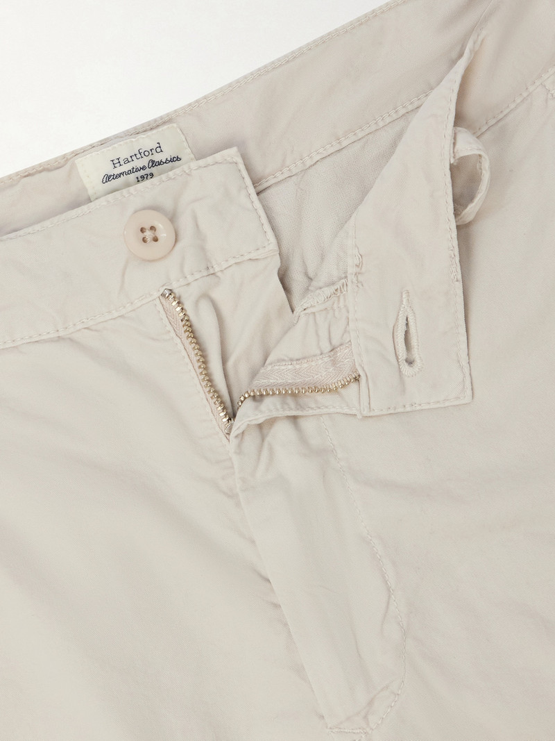 Battle Straight-Leg Cotton Shorts 6