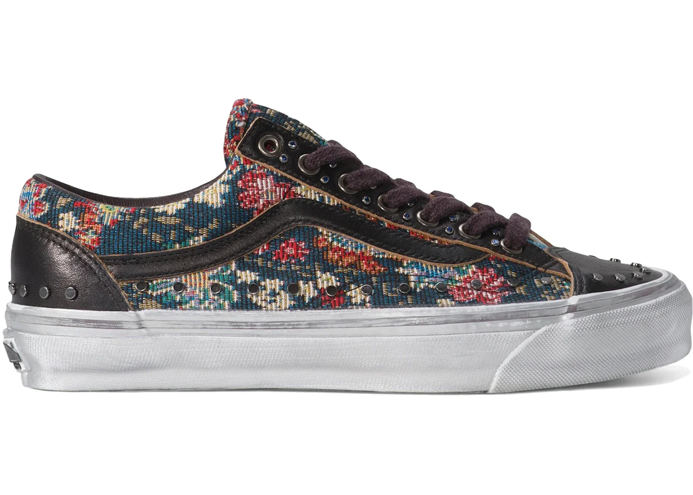 Vans OTW Old Skool 36 Vibram Floral Rivets Black - 1