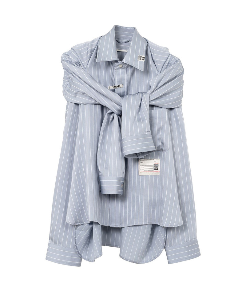 Sleeve Layered Stripe Shirt 19