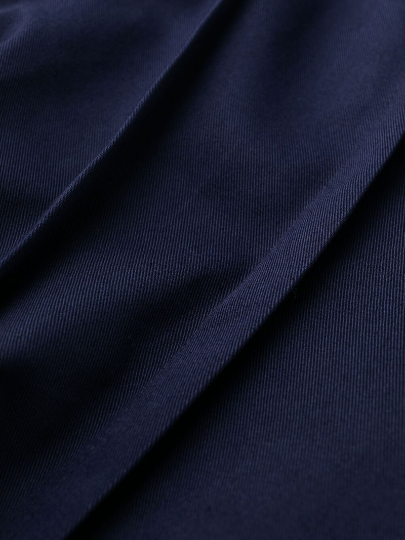 long-sleeve A-line dress 7