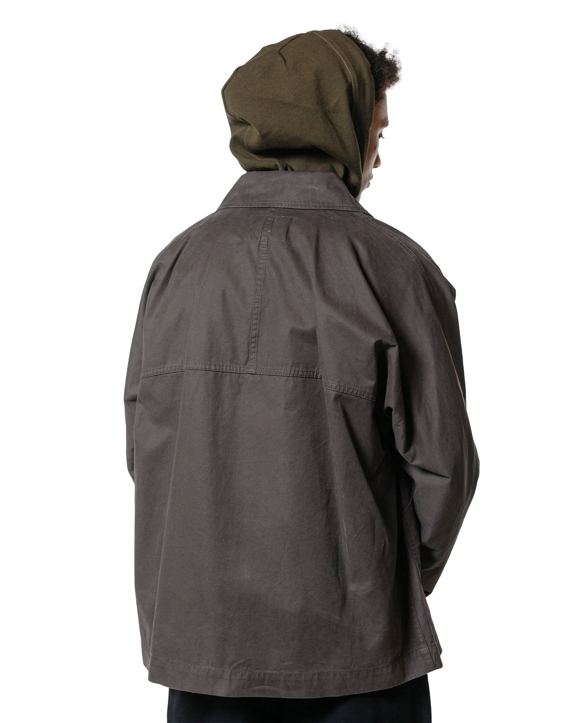 MHL Raglan Jacket Plain Cotton Drill Ebony - 3