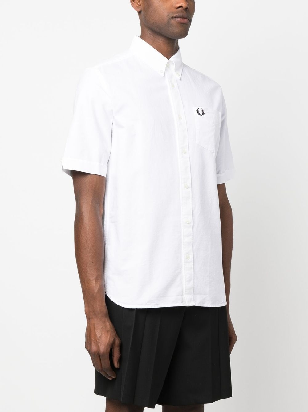 short-sleeve cotton shirt - 3