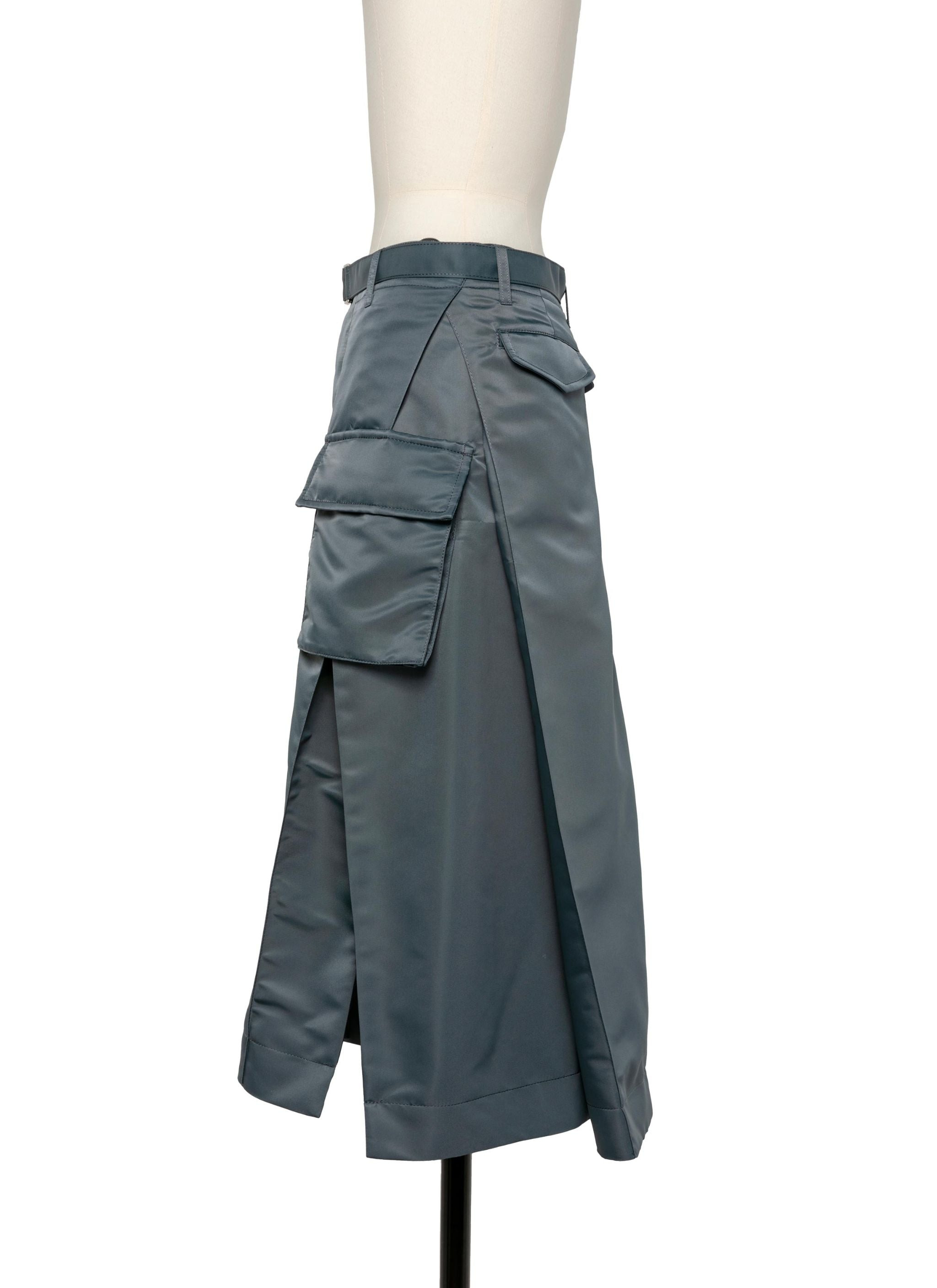 Nylon Twill Skirt - 3