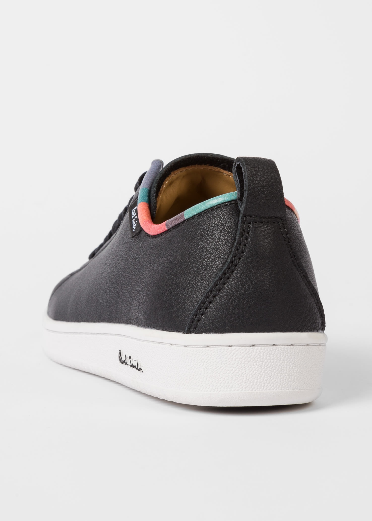 Leather 'Miyata' Sneakers with 'Swirl' Trim - 4