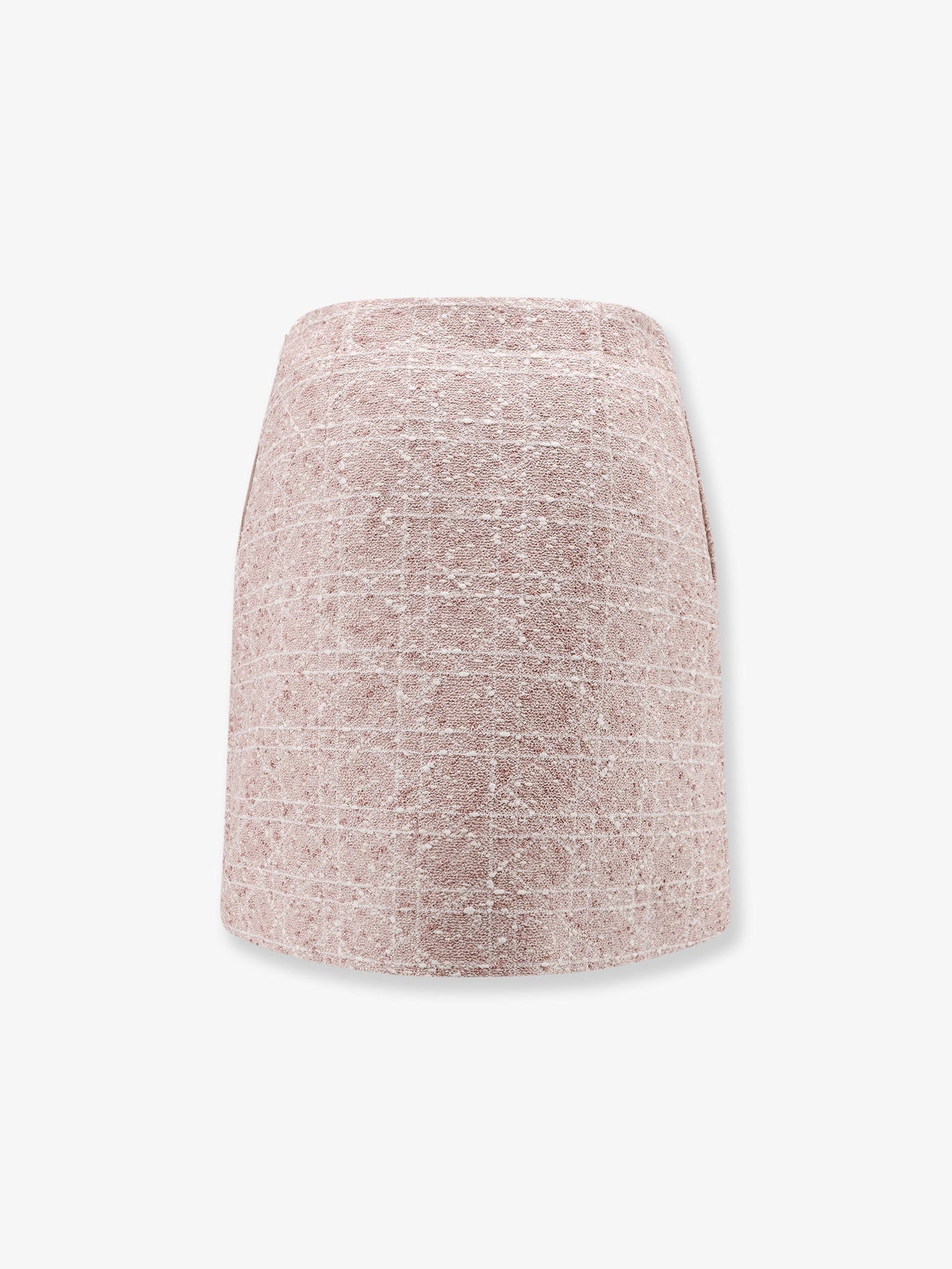 Dior Macrocannage Cotton Blend Tweed Mini Skirt - 2