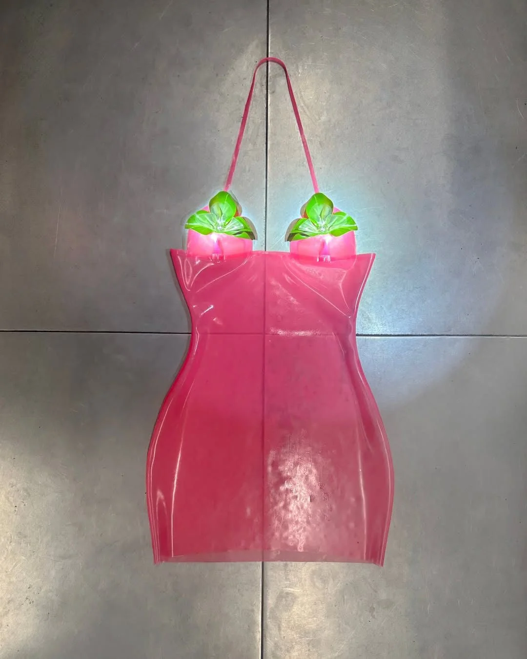 DONATELLA DRESS PINK JELLY - 1