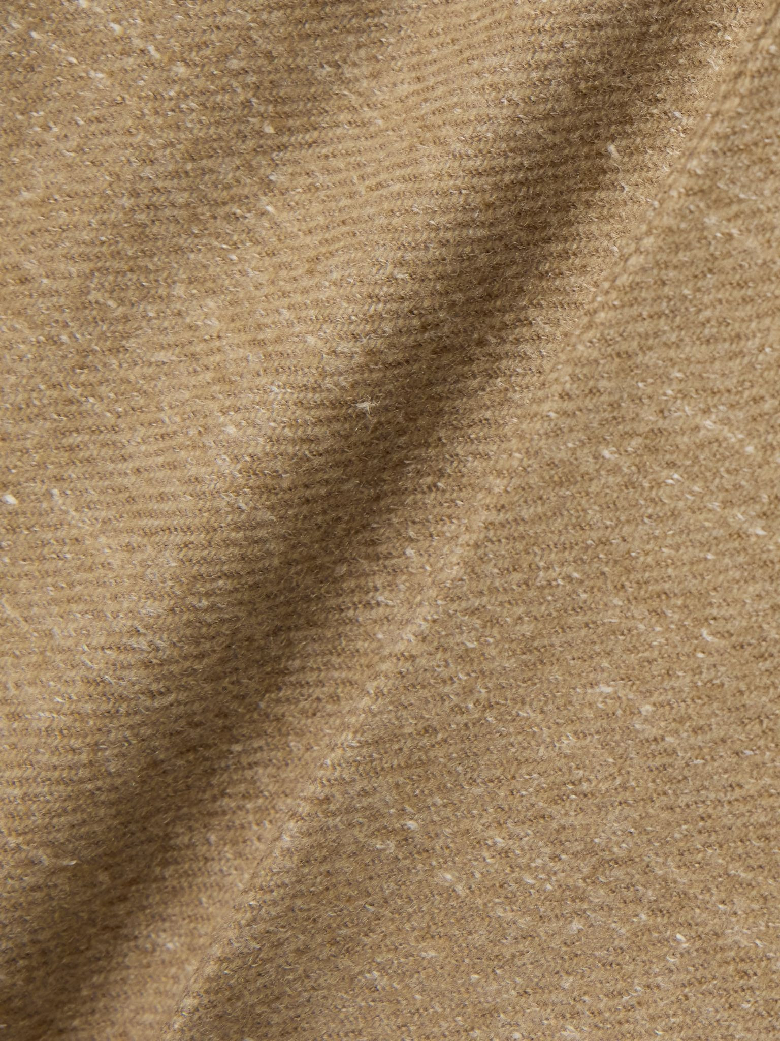 Dan pleated wool, cashmere and linen-blend tapered pants Sand - 5