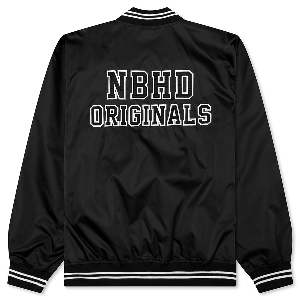 BASEBALL JACKET - BLACK - 2