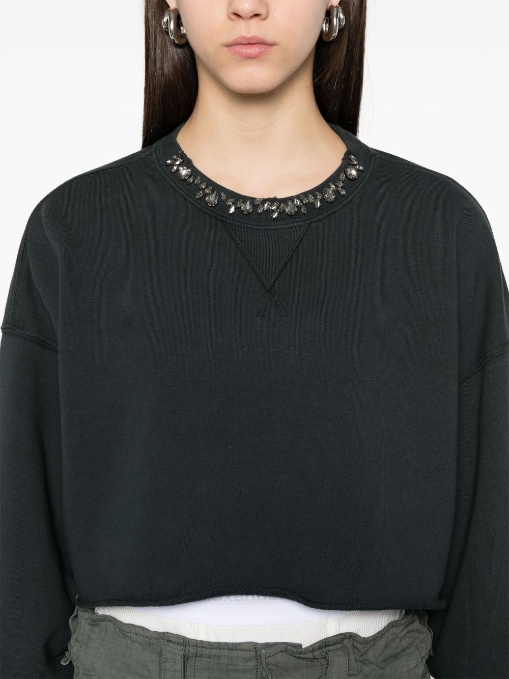 Golden Goose cropped Sweater - 5