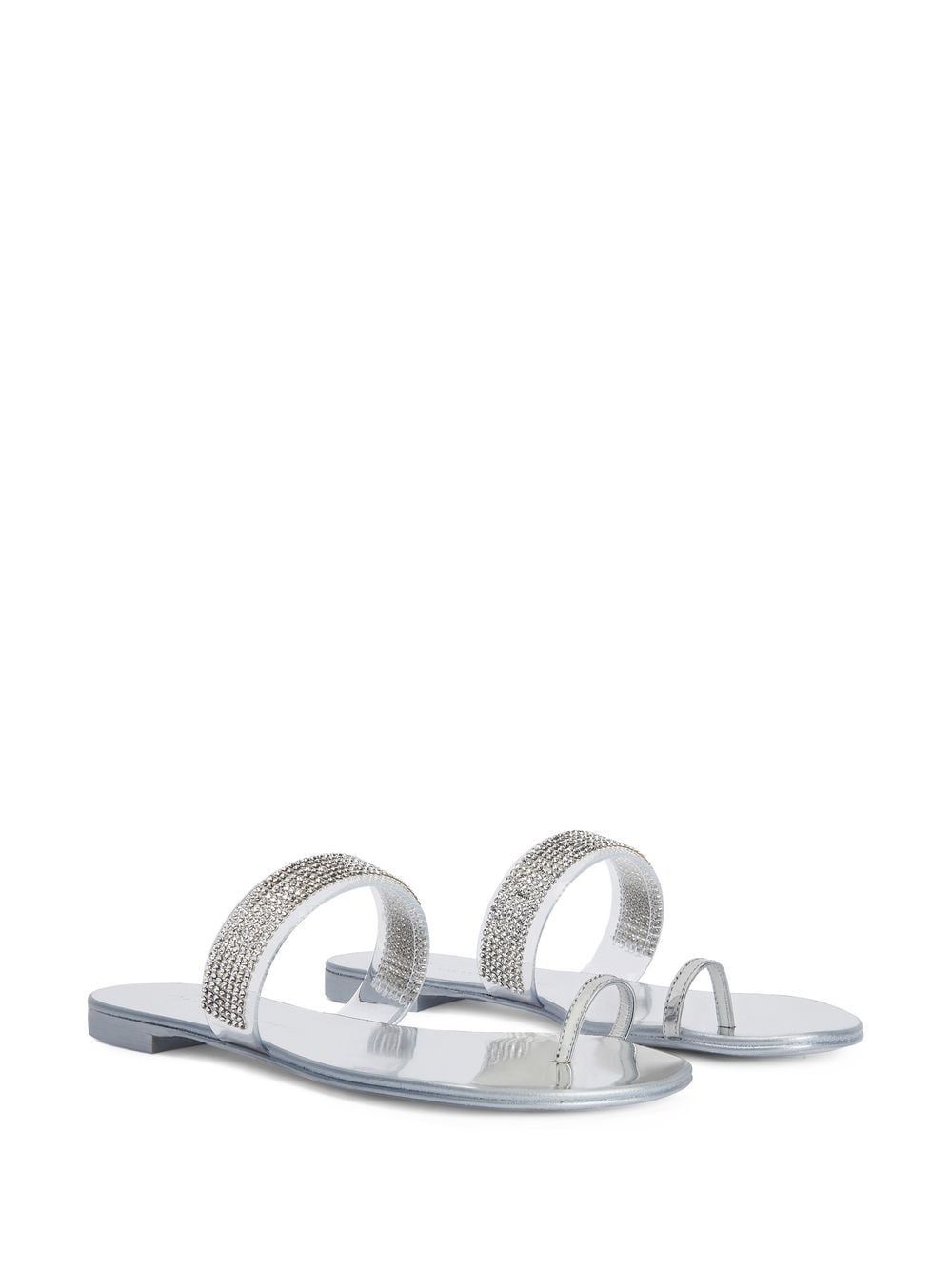 Erwan gem-detail flat sandals - 2
