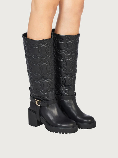 FERRAGAMO QUILTED GANCINI BOOT outlook