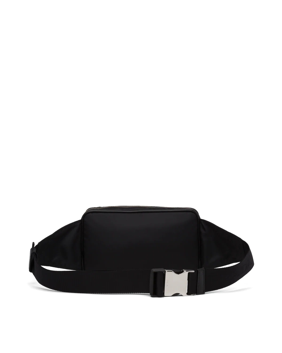 Re-Nylon and brushed leather belt bag - 4