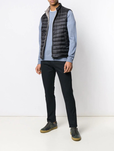 Herno padded gilet outlook