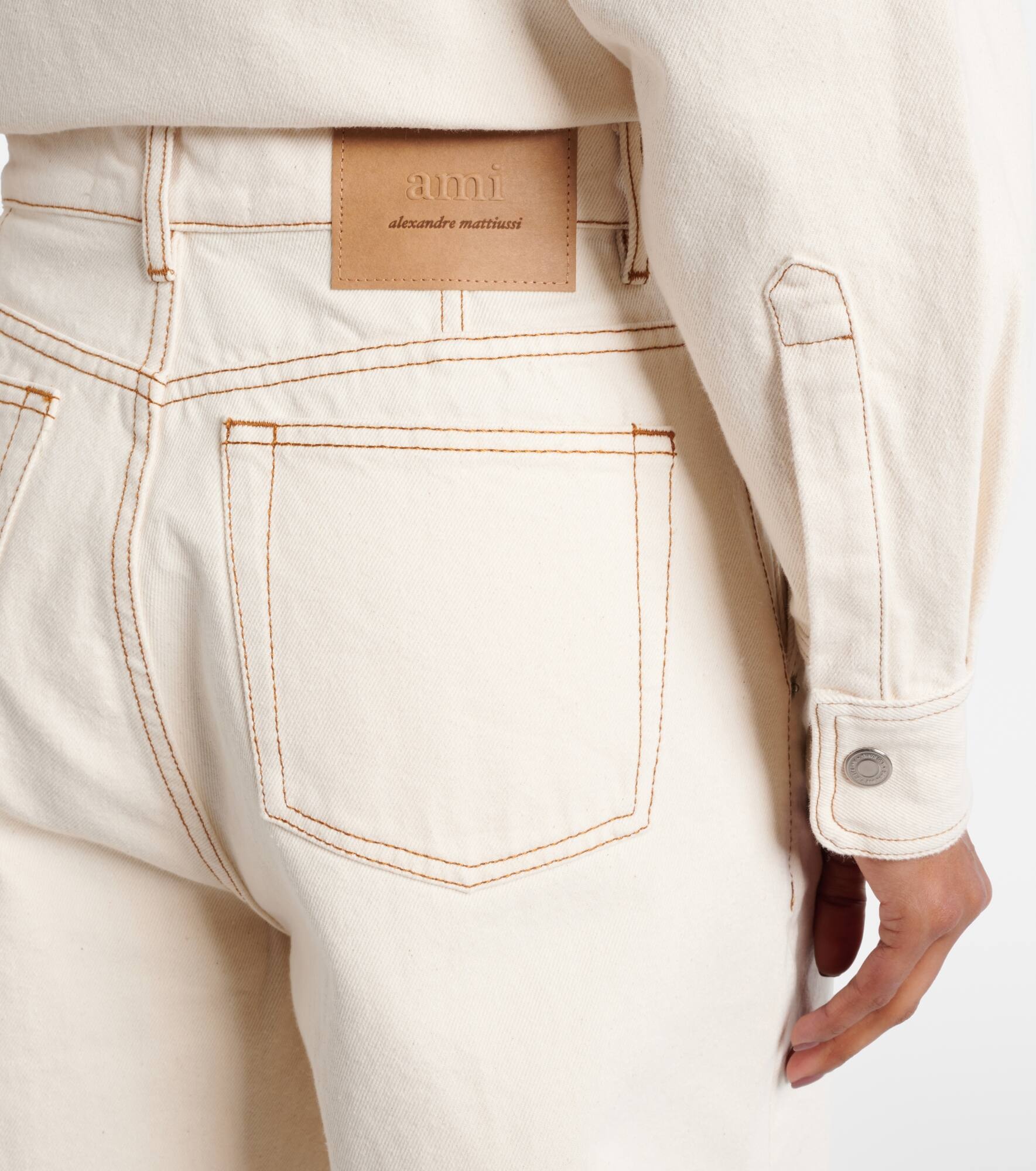 High-rise wide-leg jeans - 6