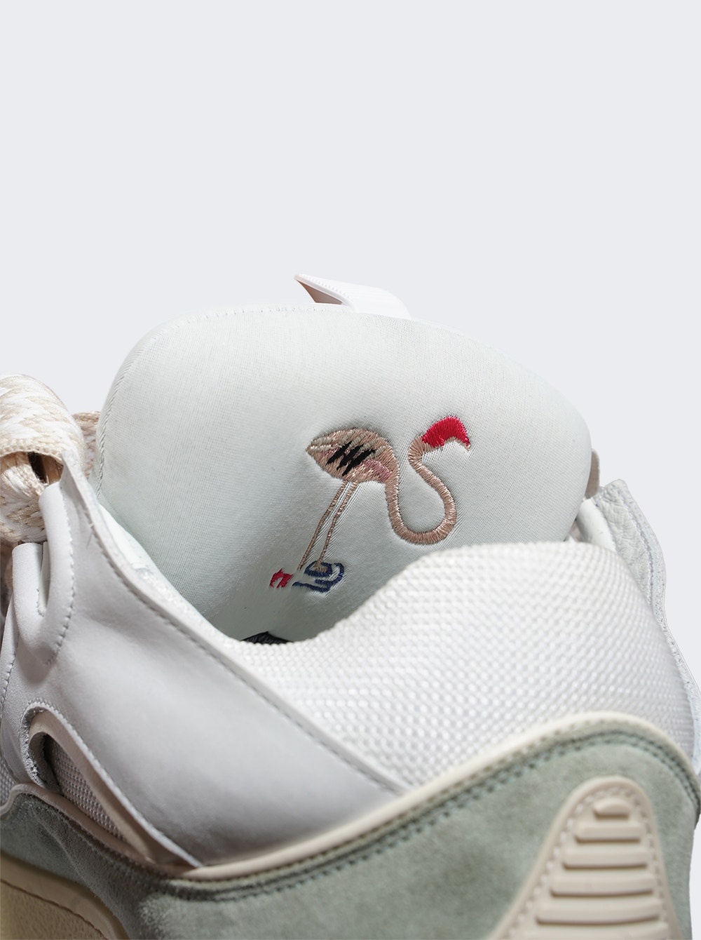 Exclusive Curb Sneakers White And Jade - 9