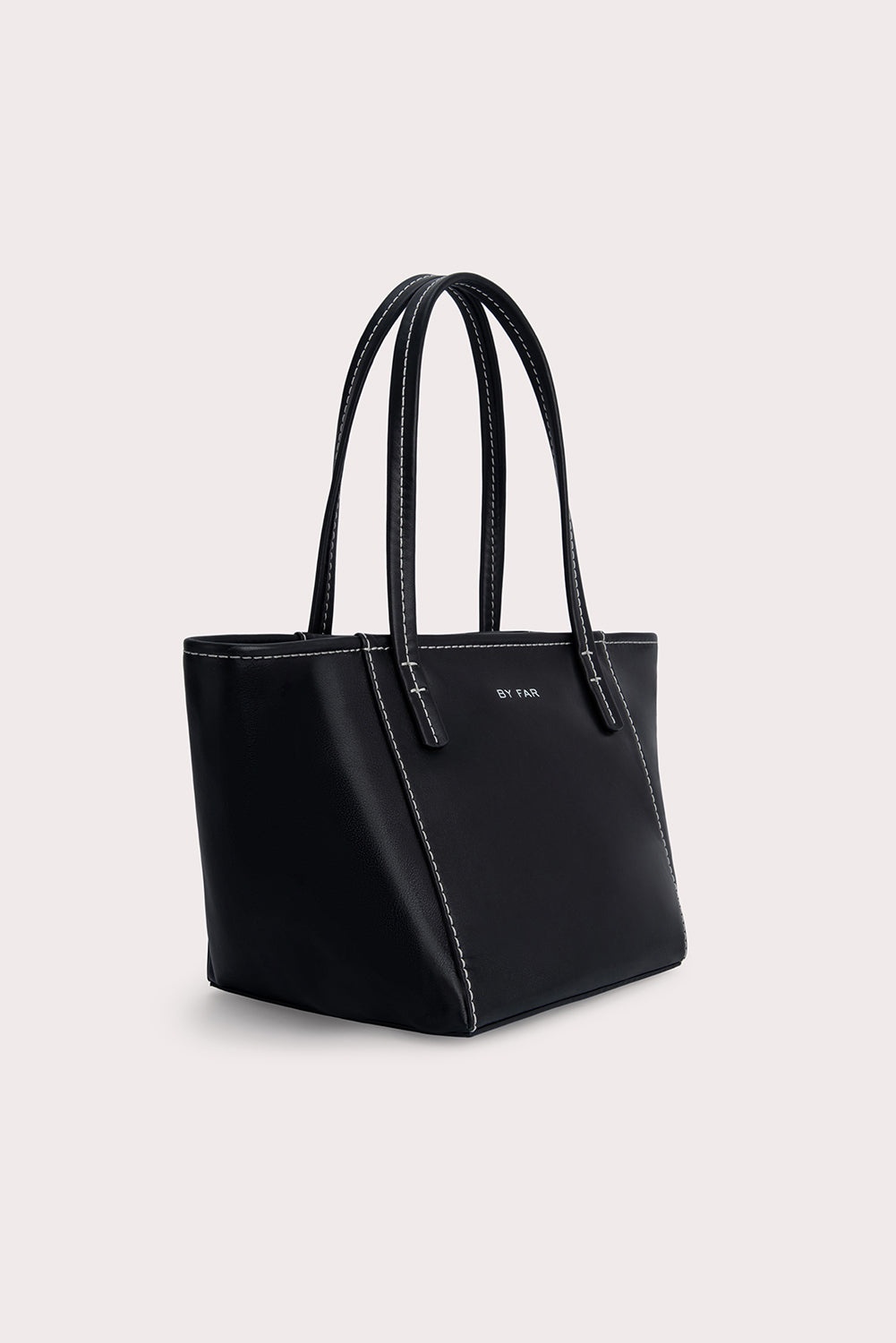 BAR TOTE BLACK BOX CALF LEATHER - 2