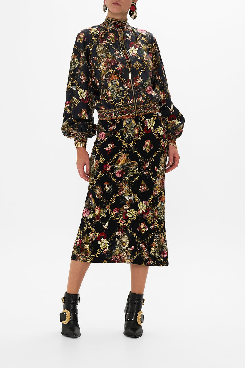 CAMILLA BLOUSON SLEEVE BOMBER outlook