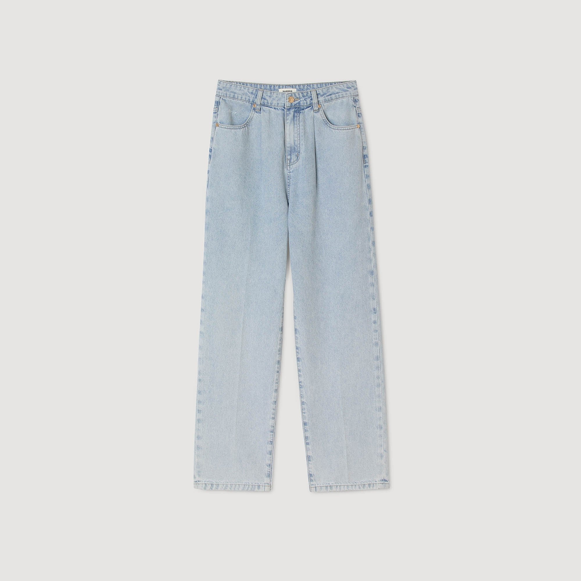 STRAIGHT-LEG JEANS - 6