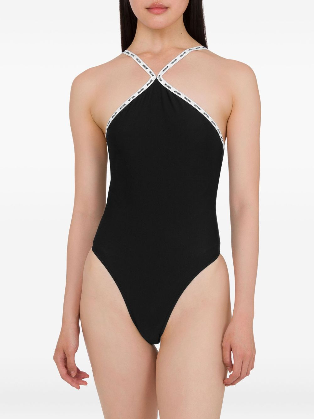 cross-strap swimsuit - 2