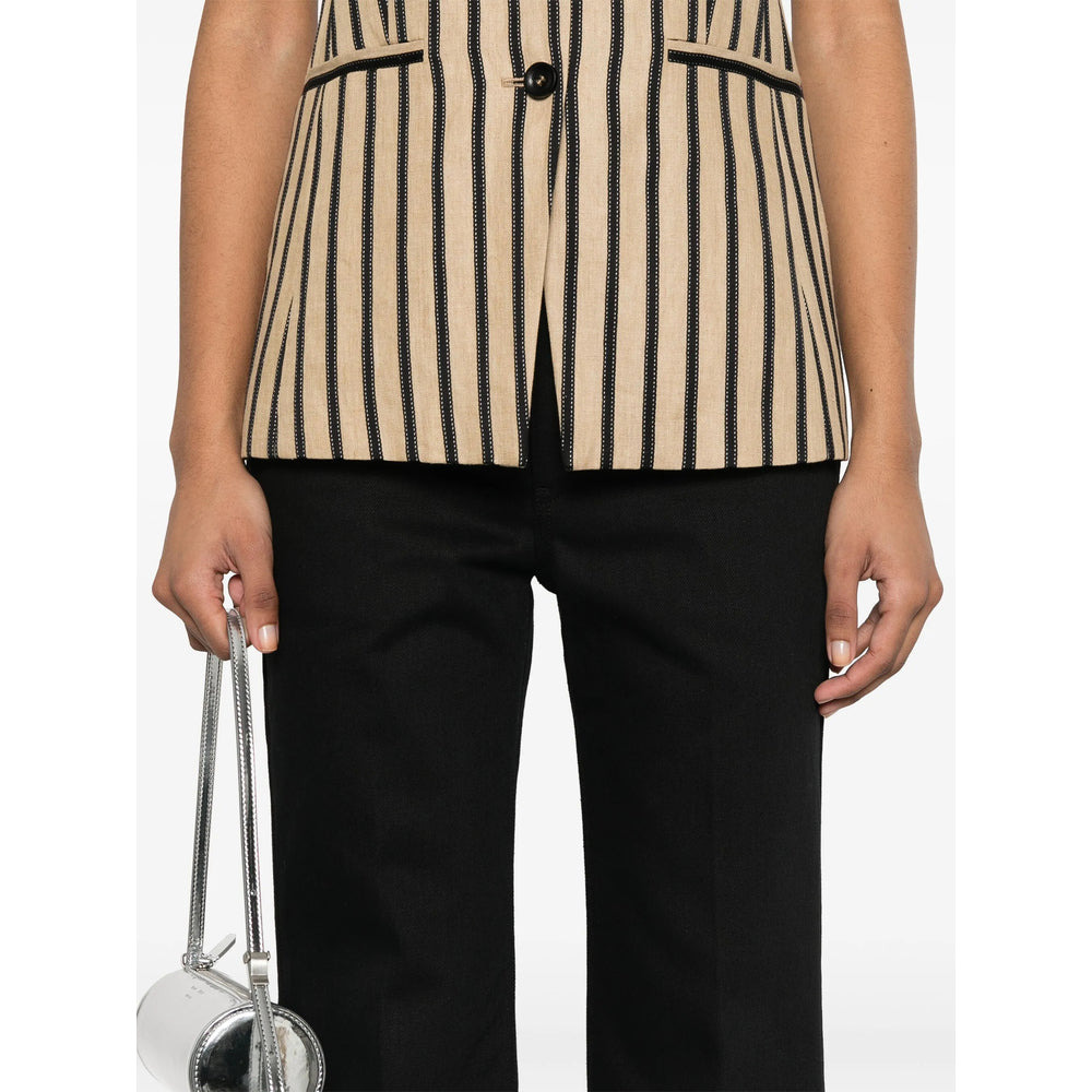 Jil Sander Black Denim - Flared Jeans Women - 3