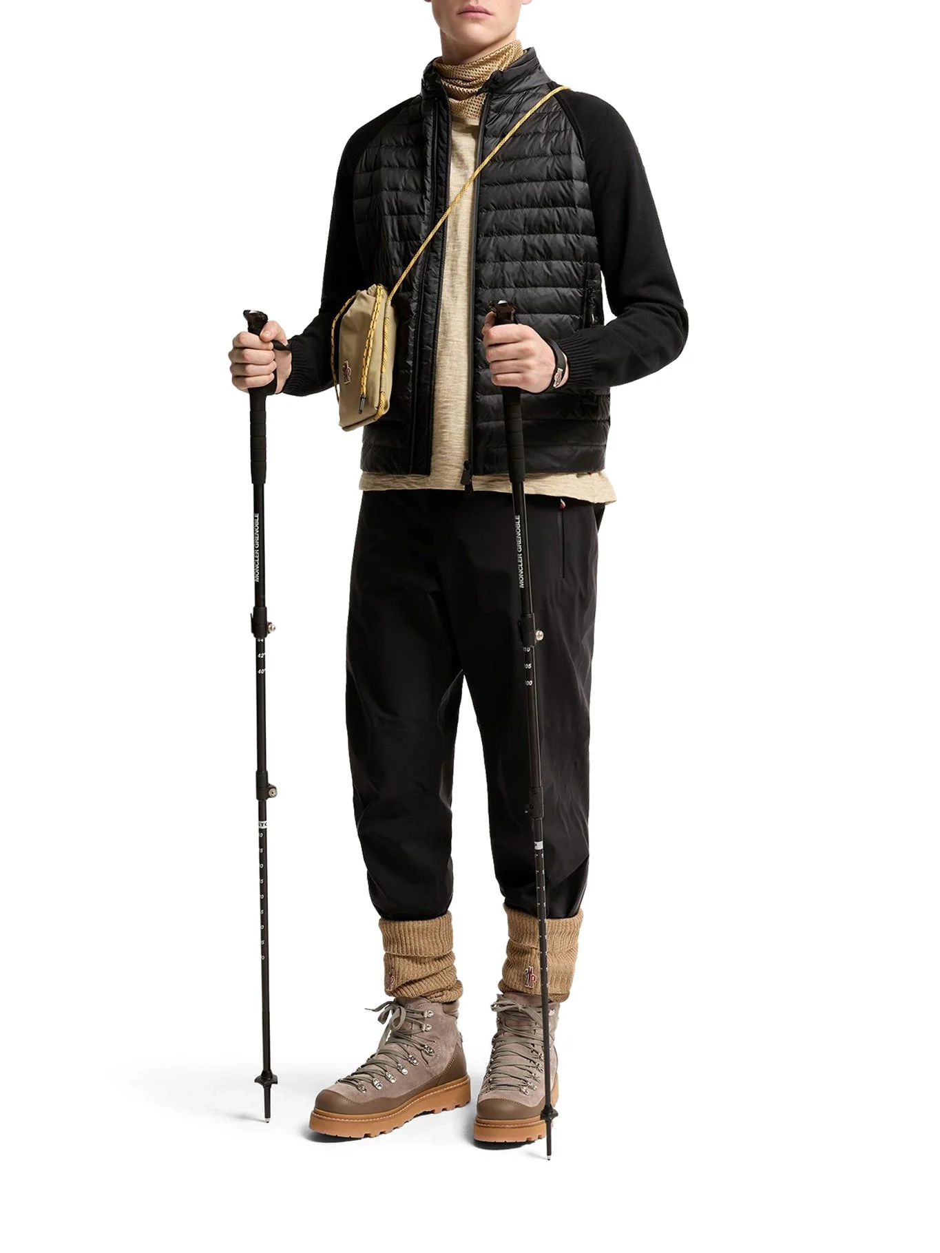 PADDED CARDIGAN WITH ZIP - 1