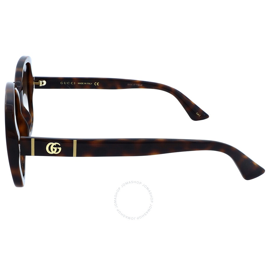 Gucci Brown Square Ladies Sunglasses GG0762S 002 56 - 4