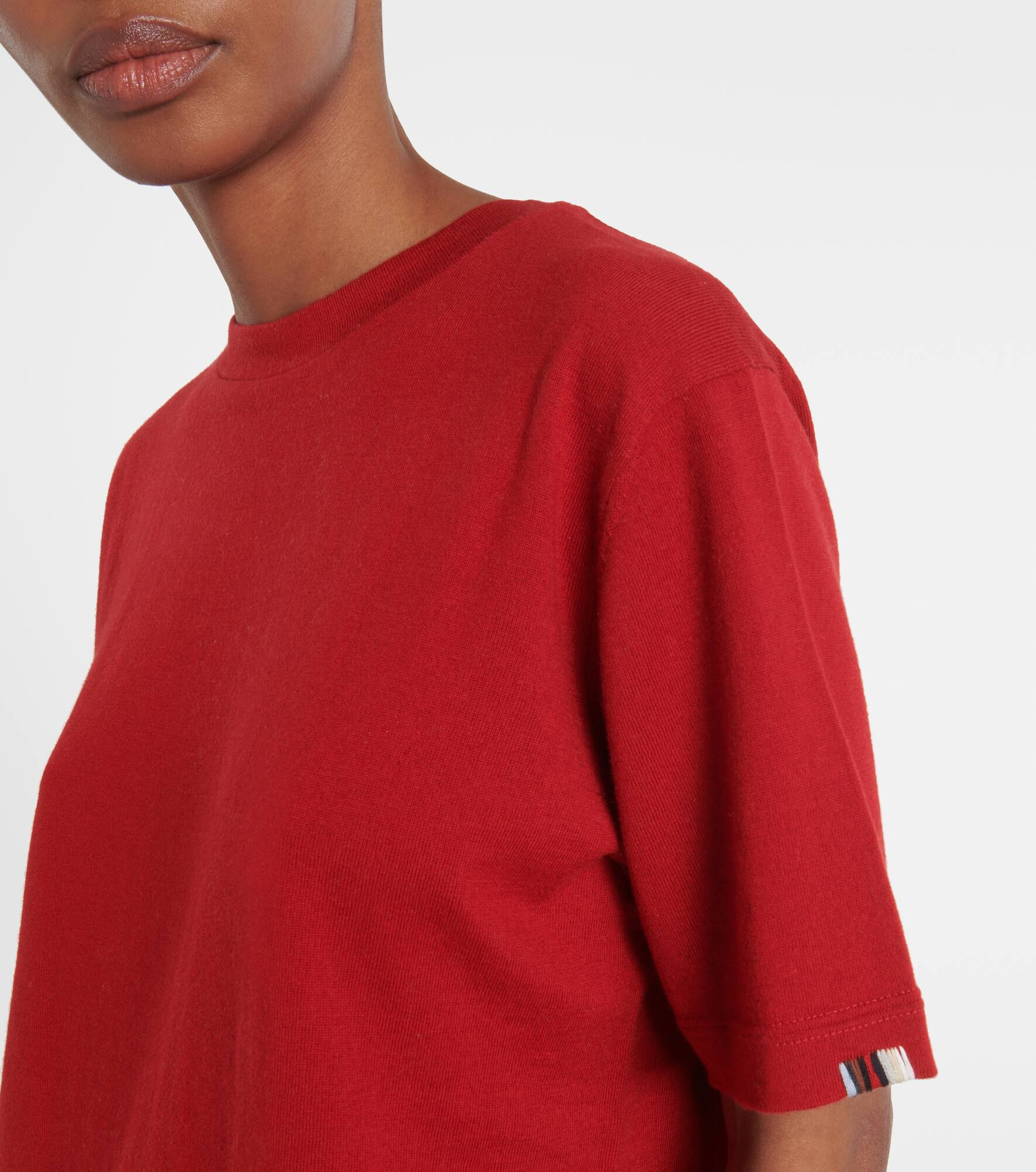 James cotton and cashmere T-shirt - 4