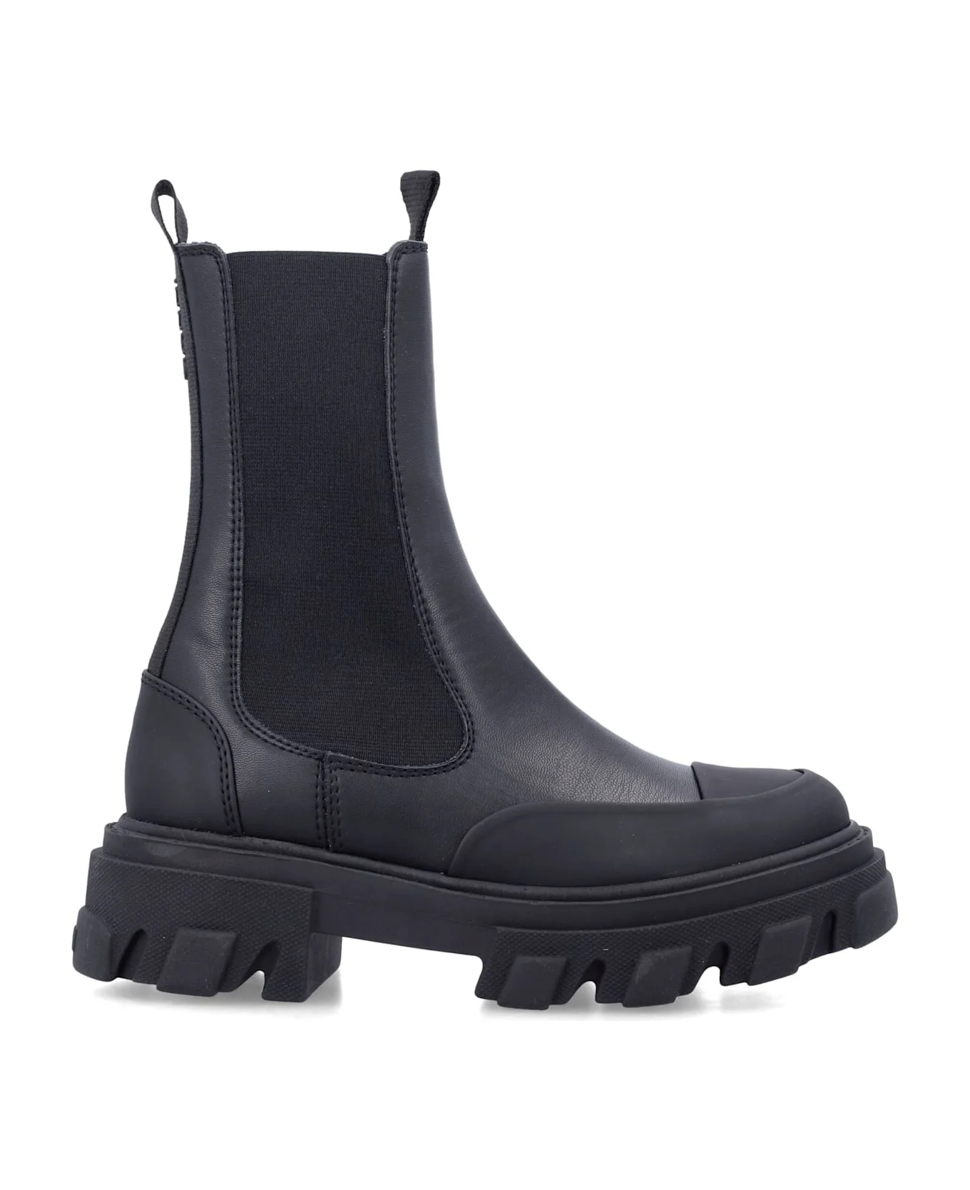 Cleated Mid Chelsea Boots - 1