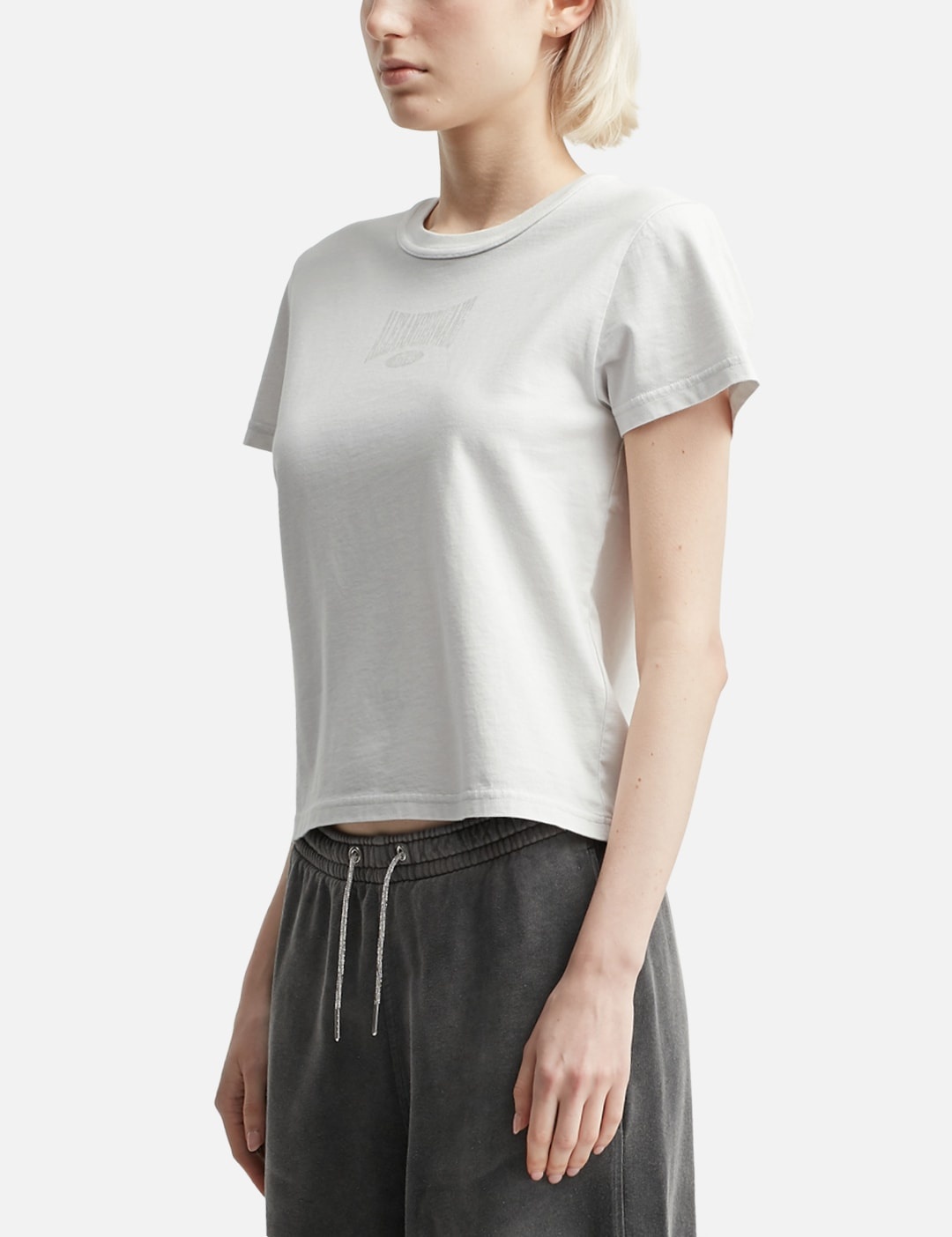 LOGO CROPPED T-SHIRT - 2