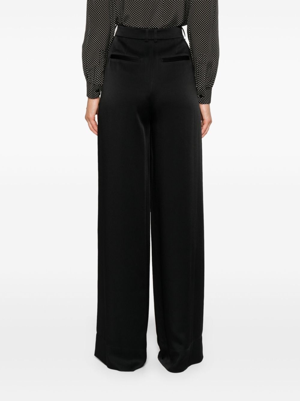 tailored crepe trousers - 4