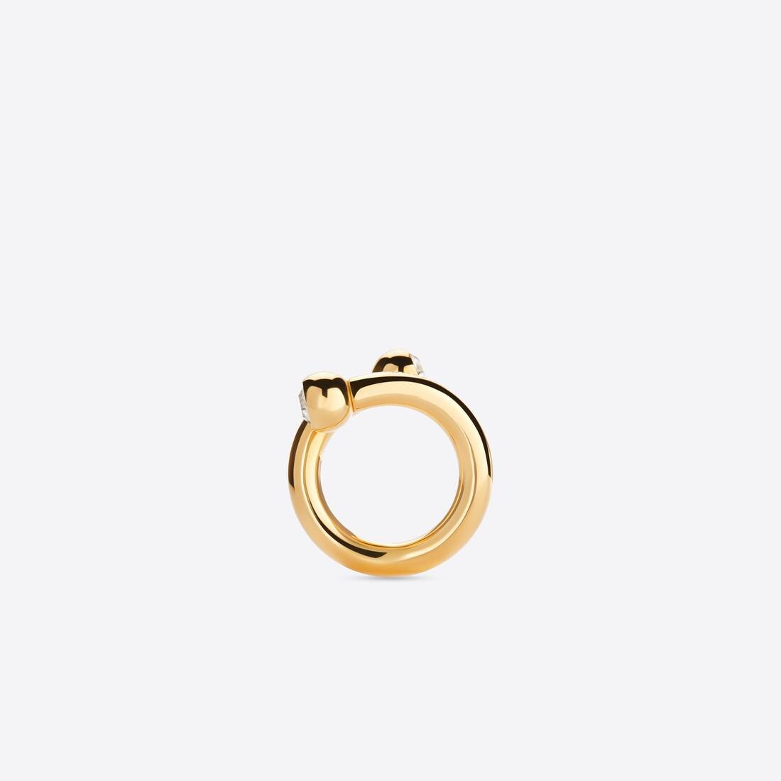 Force Ball Ring  in Gold - 3