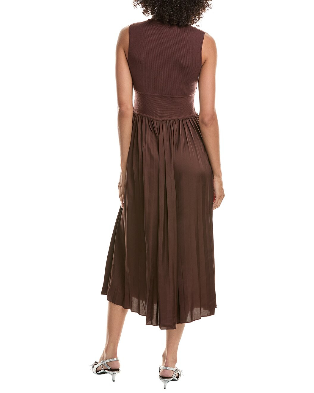 Derek Lam 10 Crosby Bethany Turtleneck Wool Sweaterdress - 2