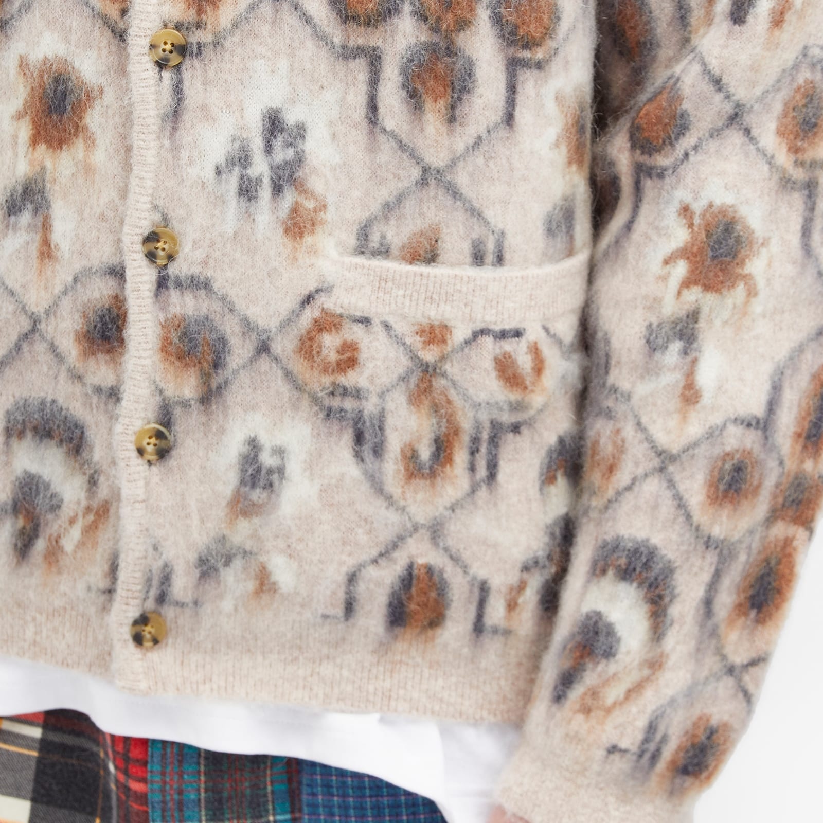 END. x Beams Plus x Clarks Originals ‘Ski Club’ Shaggy Cardi - 5