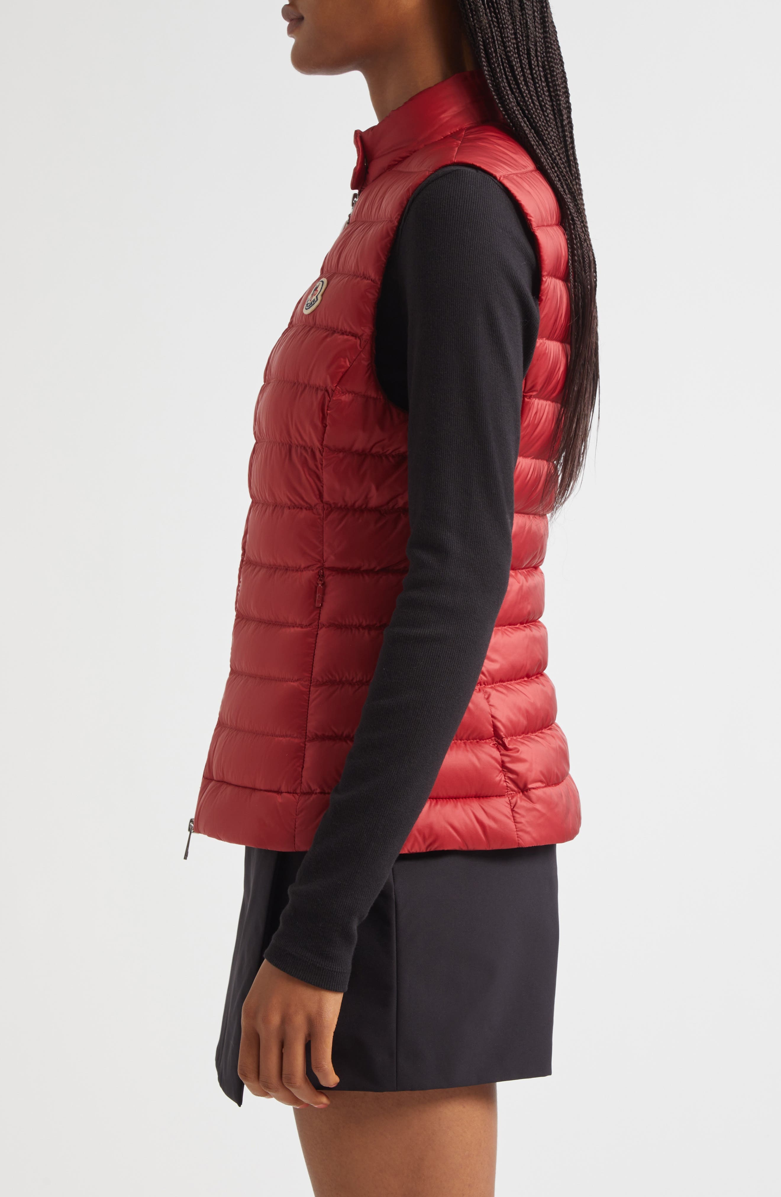 Moncler Igens Down Puffer Vest in Red Auburn at Nordstrom - 3