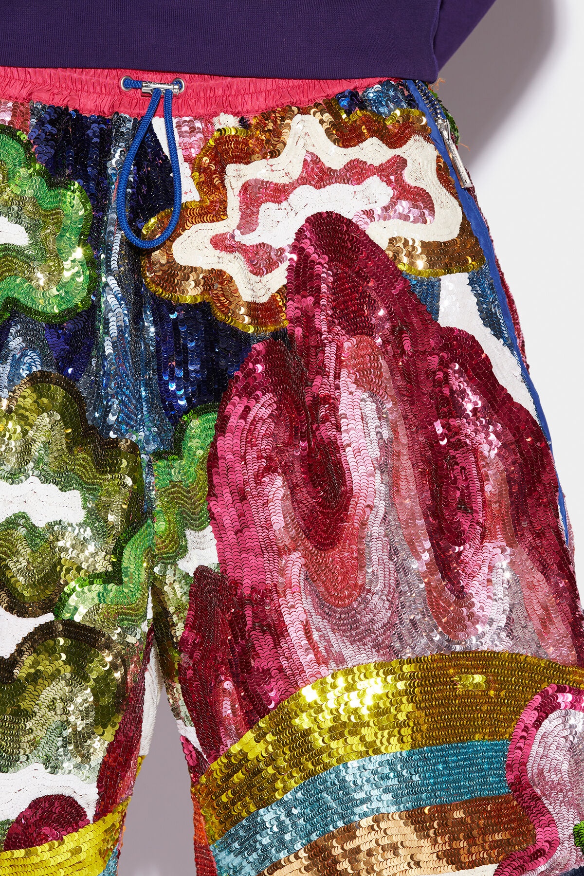 ALL-OVER SEQUIN SHORTS - 6