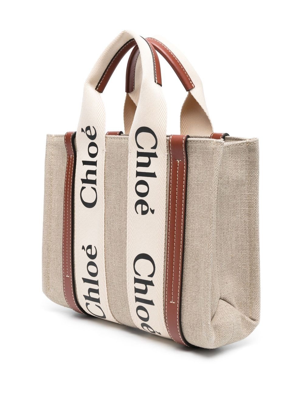 logo-print tote bag - 3