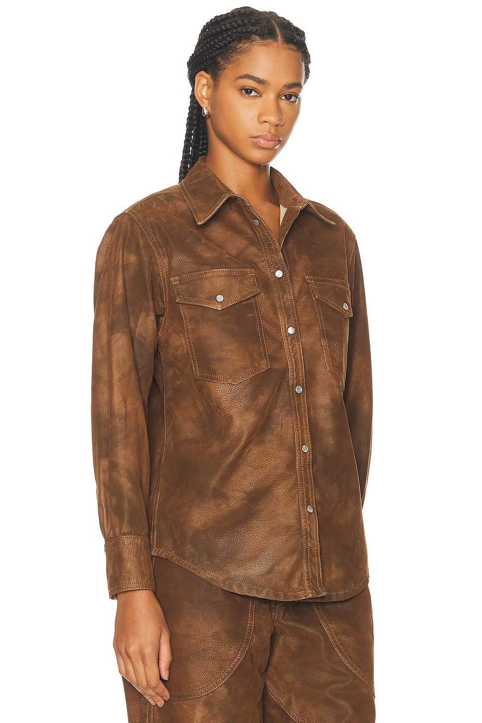 Karima Button Up Top - 2