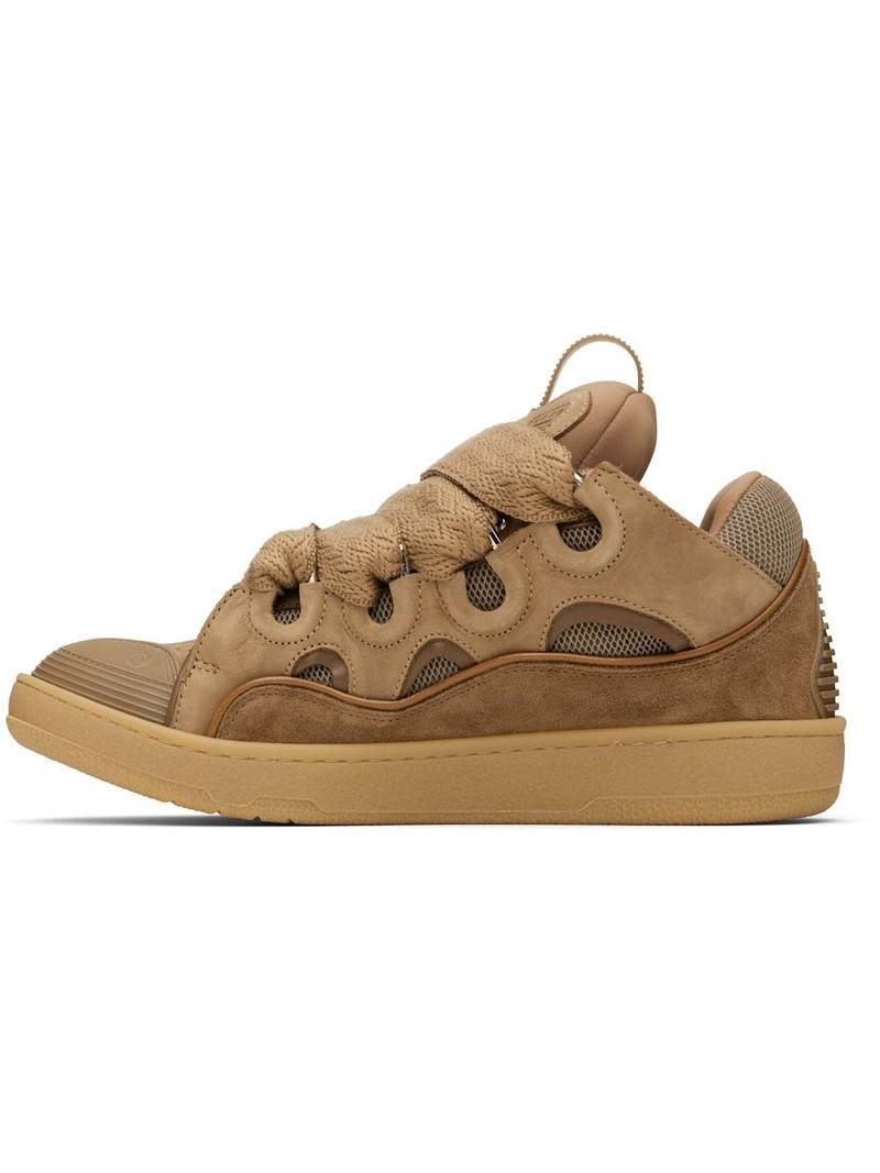 SSENSE Exclusive Brown Curb Sneakers 3