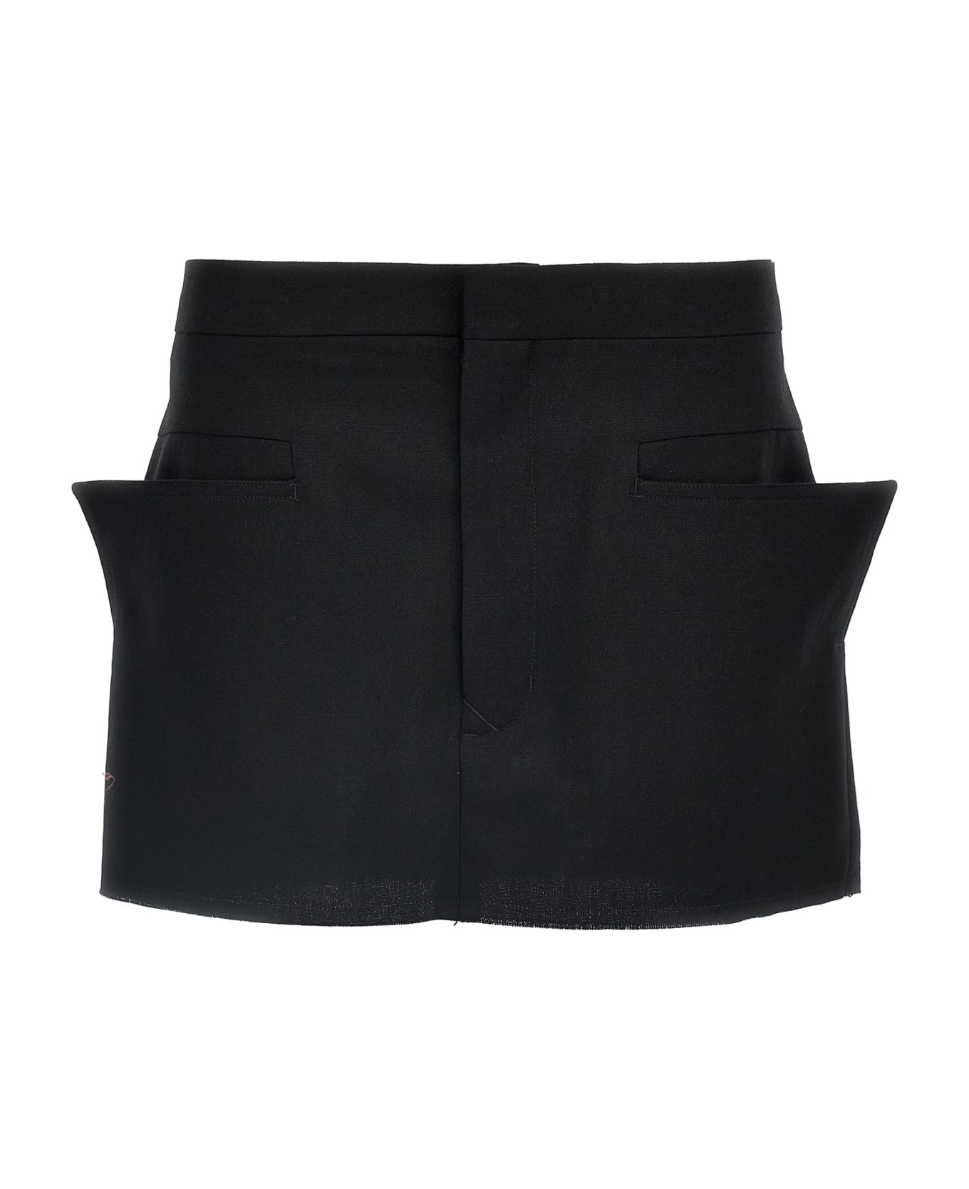 'cut Off Mini' Skirt - 1