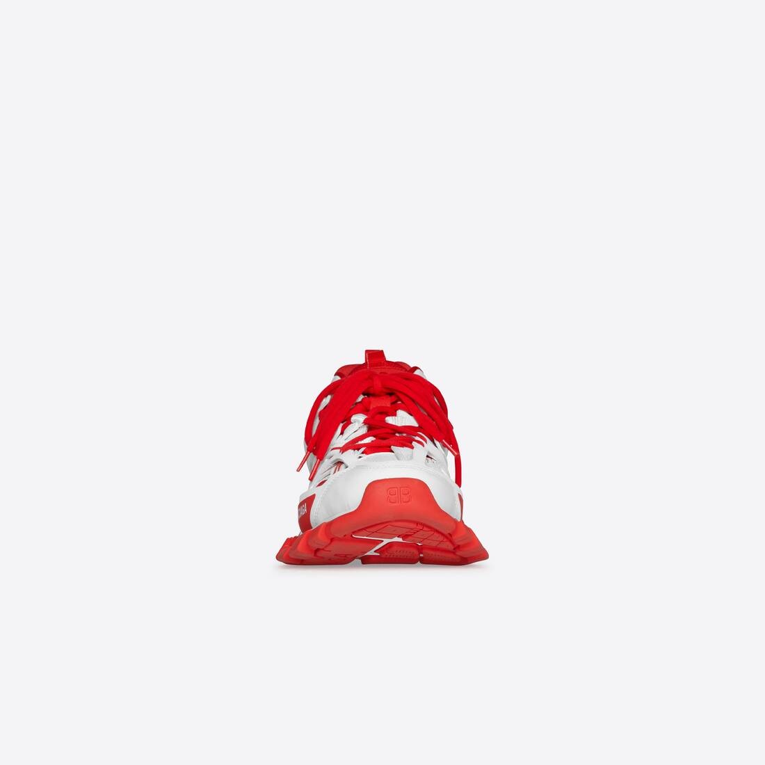 Women's Track Sneaker in Red - 3